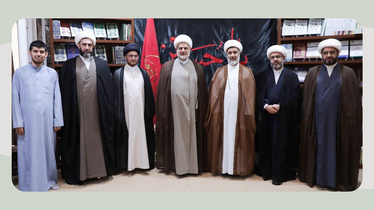 سماحة الشيخ الدكتور حيدر السهلاني في ضيافة مؤسسة وارث الأنبياء